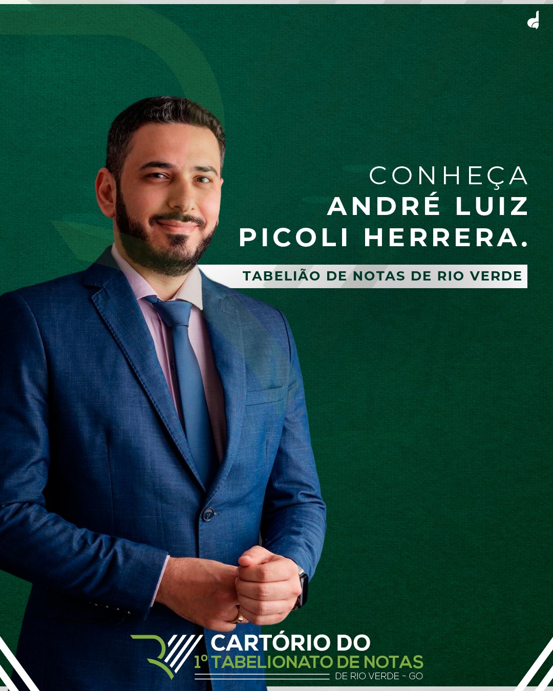 Foto do Tabelião André Luiz Picoli Herrera